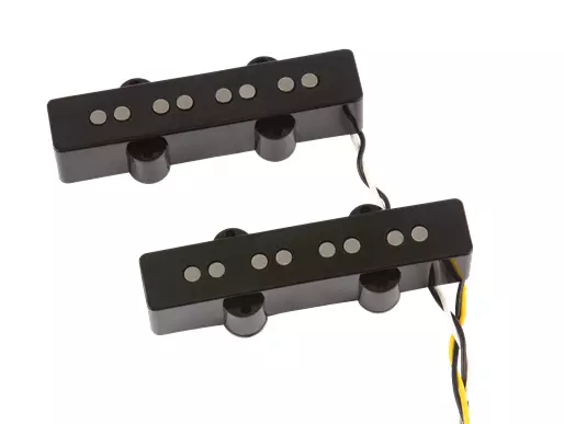 V-Mod Jazz Bass Pickup Set - Black