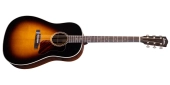 Eastman Guitars - E20SS Slope Shoulder Dreadnought Acoustic Guitar with Hardshell Case - Sunburst