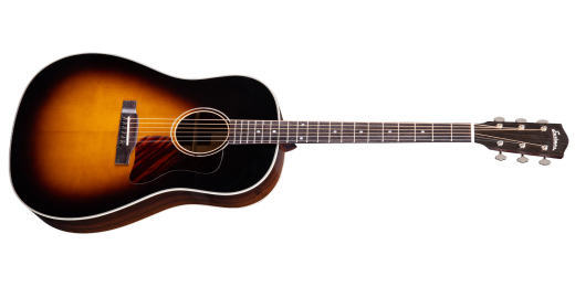 Eastman Guitars - E20SS Slope Shoulder Dreadnought Acoustic Guitar with Hardshell Case - Sunburst