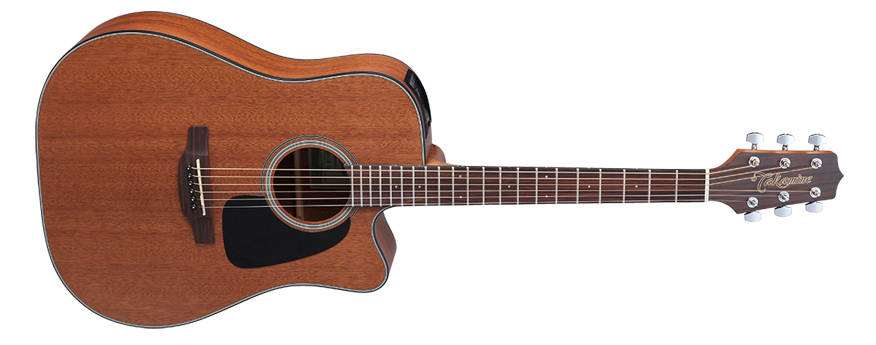 GD11MCE-NS All-Mahogany Dreadnought Acoustic-Electric w/ Cutaway