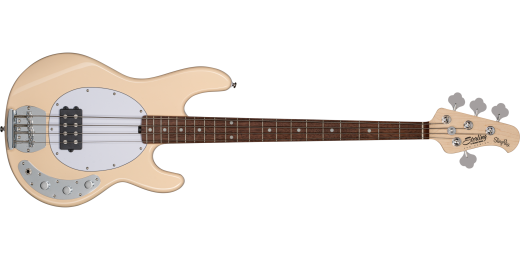 Sterling by Music Man - Ray4 Stingray Bass - Vintage Cream