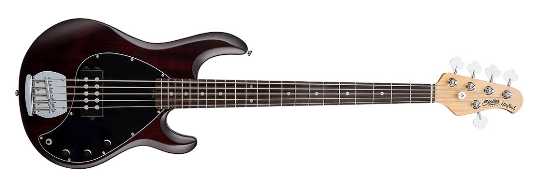 Ray5 5-String Stingray Bass - Walnut Satin