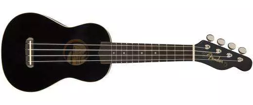 Venice Soprano Ukulele - Black