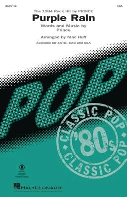 Hal Leonard - Purple Rain - Prince/Huff - SSA