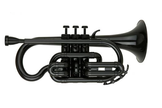 Plastic Cornet - Black