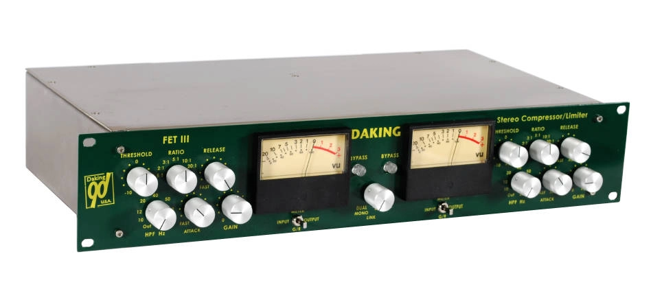 FET III 2U Stereo Compressor w/ Variable Linking
