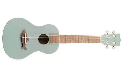 Shark Concert Ukulele w/ Bag - Grey