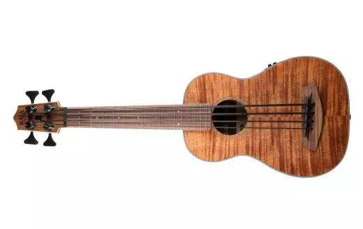 Fretted Acoustic/Electric U-Bass w/ Bag - Exotic Mahogany, Left Handed