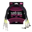 Ernie Ball - 1.5 Straight\/Angle Patch Cables - 3 Pack