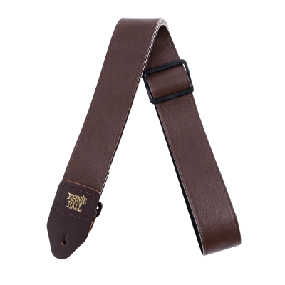 Ernie Ball - 2 Tri-Glide Italian Leather Strap - Brown