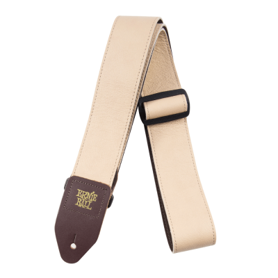 Ernie Ball - 2 Tri-Glide Italian Leather Strap Tan