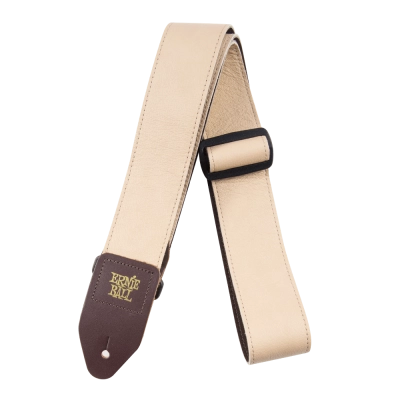 Ernie Ball - 2 Tri-Glide Italian Leather Strap Tan