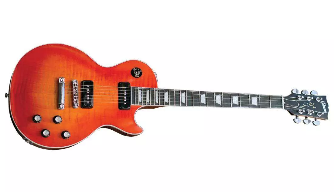 Limited Edition 2018 Les Paul Classic Player Plus - Orange Sunrise