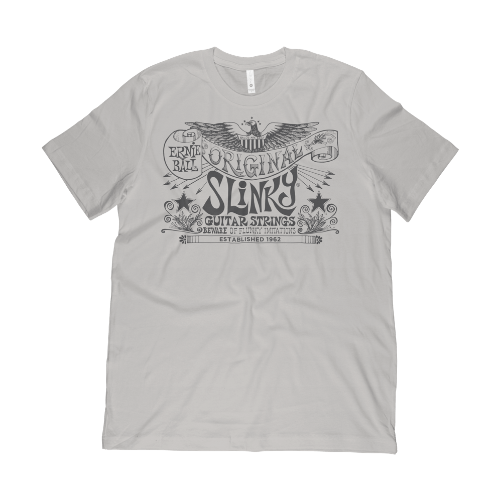 Original Slinky T-Shirt - Silver - Large