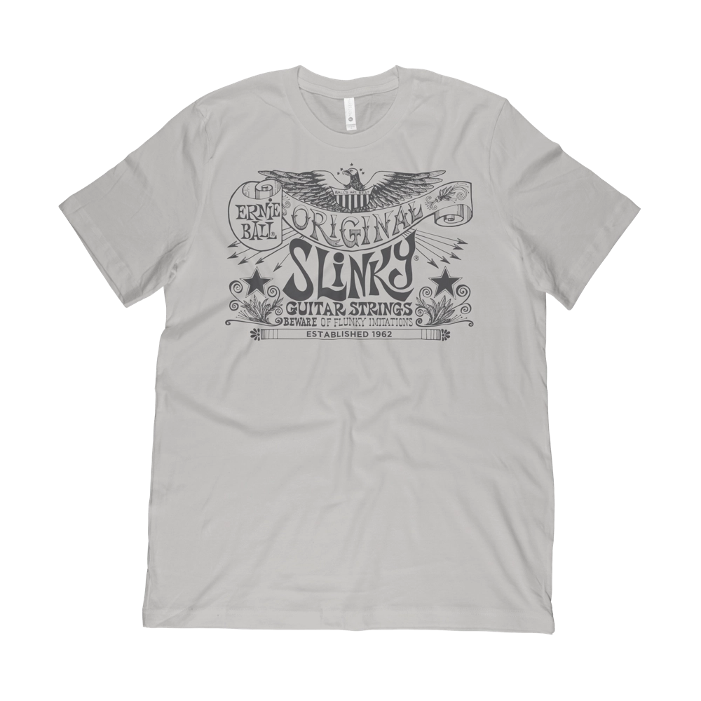Original Slinky T-Shirt - Silver - XL