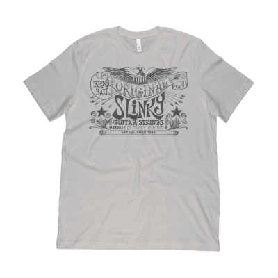 Original Slinky T-Shirt - Silver - Medium