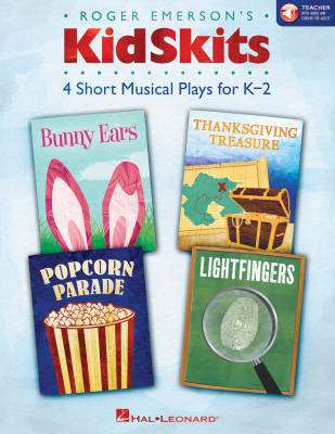 KidSkits (4 Short Musical Plays for K-2) - Emerson - Teacher Edition - Book/Media Online