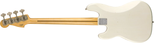 2018 Journeyman Relic 1958 Precision Bass - Opaque White Blonde