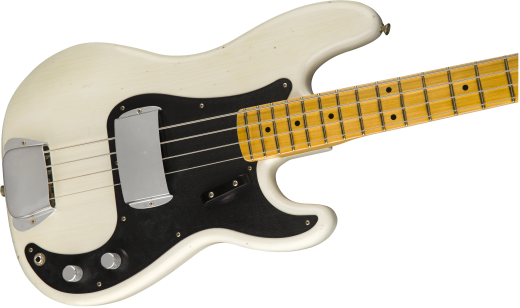 2018 Journeyman Relic 1958 Precision Bass - Opaque White Blonde