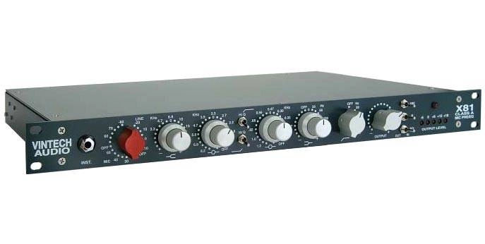 X81 Class-A/B Mic Preamp w/ EQ