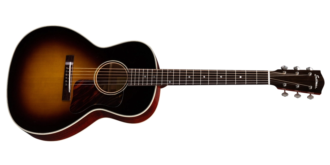 E10OO Slope Shoulder Spruce/Mahogany Acoustic Guitar with Hardshell Case - Sunburst