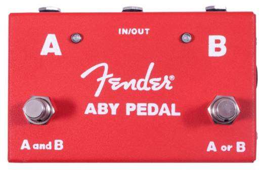 Fender - 2-Switch ABY Pedal - Red