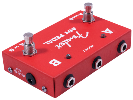 2-Switch ABY Pedal - Red