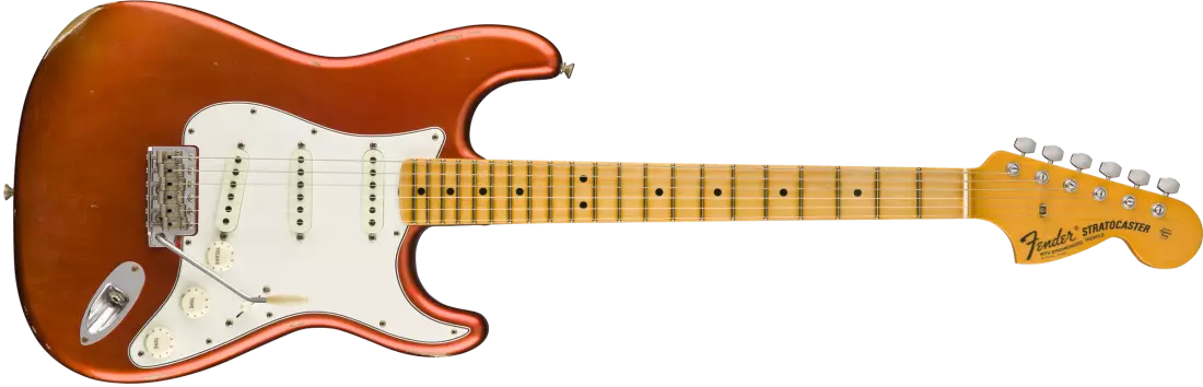1968 Relic Stratocaster - Faded Aged Candy Apple Red