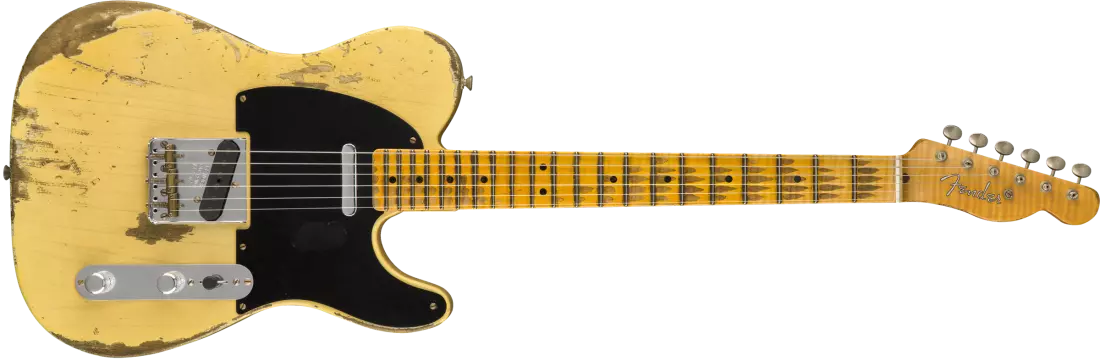 1951 Heavy Relic Nocaster - Faded Nocaster Blonde