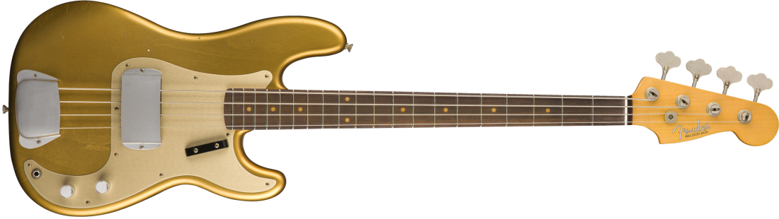1959 Journeyman Relic Precision Bass - Aged Aztec Gold