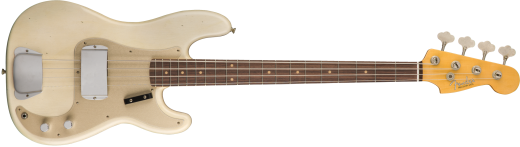 1959 Journeyman Relic Precision Bass - Aged White Blonde