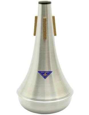 Straight Bass Trombone Mute - Aluminum Bottom