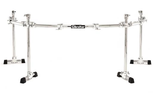 Gibraltar - Road Series Chrome 4-Post Curved Rack