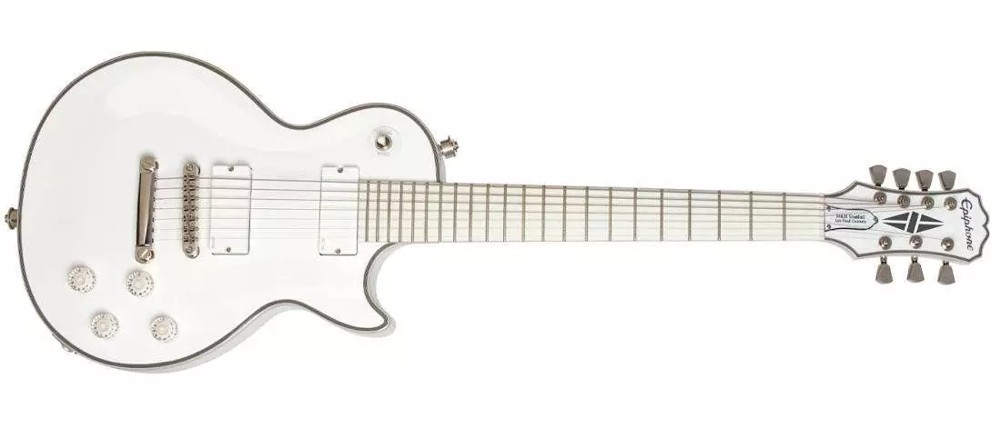 Matt Heafy \'\'Snowfall\'\' 7-String Les Paul Custom Outfit