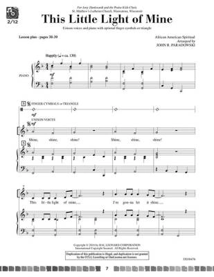 Sing and Celebrate 5! (Collection) - Book/CD