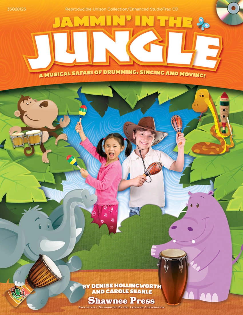 Jammin\' In The Jungle! - Hollingworth/Searle - Book/CD