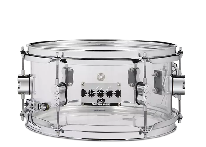 Chad Smith 6x12\'\' Clear Acrylic Snare