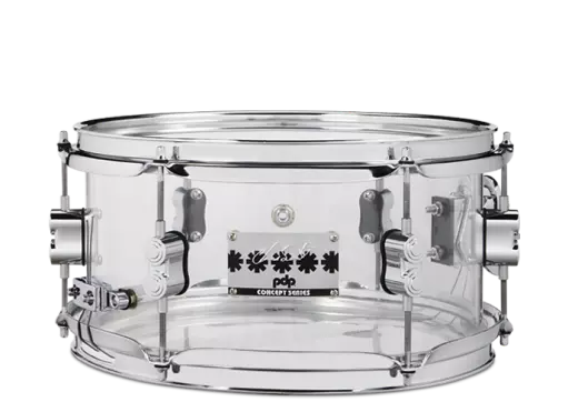 Chad Smith 6x12\'\' Clear Acrylic Snare