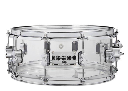 Chad Smith 6x14\'\' Clear Acrylic Snare