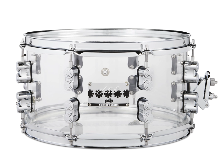 Chad Smith 7x13\'\' Clear Acrylic Snare