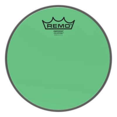 Remo - Emperor Colortone Green Drumhead, 8