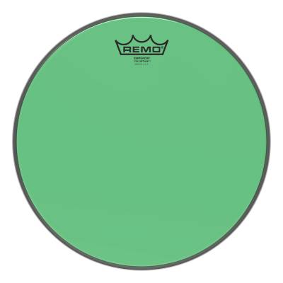 Remo - Emperor Colortone Green Drumhead, 12
