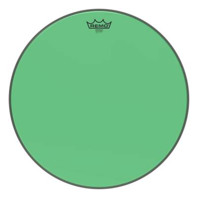 Remo - Emperor Colortone Green Drumhead, 18