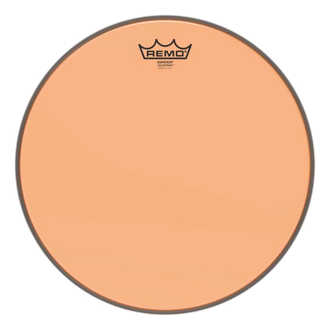 Emperor Colortone Orange Drumhead, 14\'\'