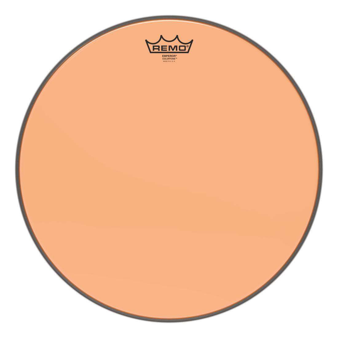Emperor Colortone Orange Drumhead, 16\'\'