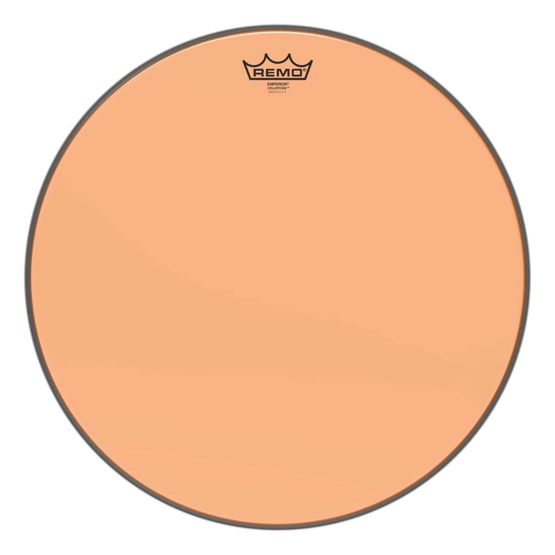 Emperor Colortone Orange Drumhead, 18\'\'