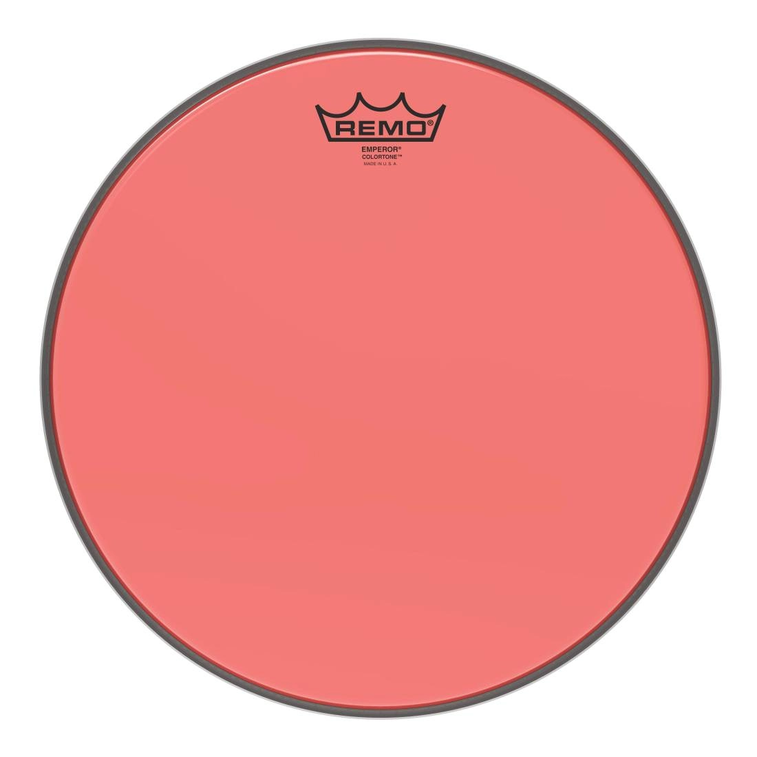 Emperor Colortone Red Drumhead, 13\'\'