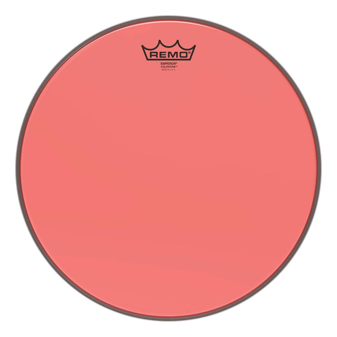Emperor Colortone Red Drumhead, 14\'\'
