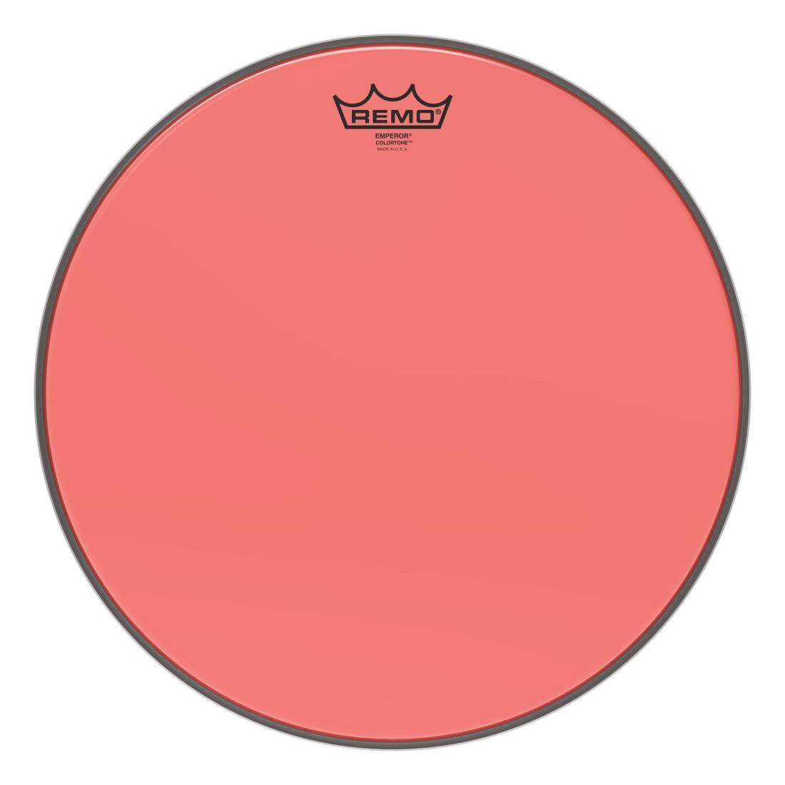 Emperor Colortone Red Drumhead, 15\'\'