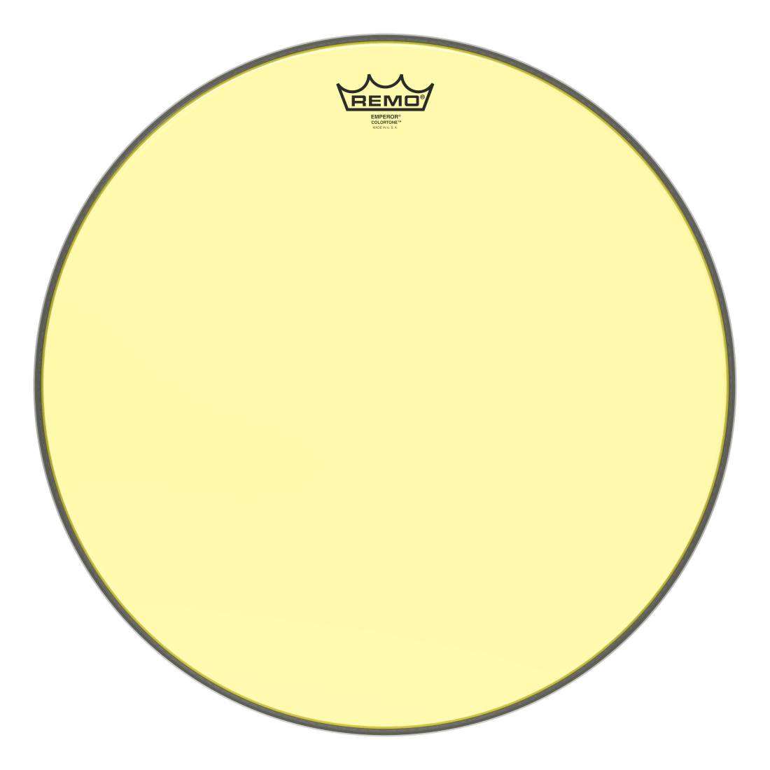 Emperor Colortone Yellow Drumhead, 18\'\'